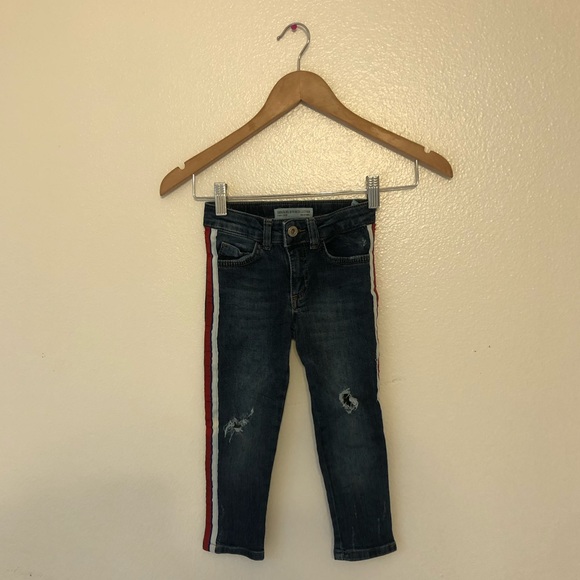 Zara Other - ZARA Kids Denim Collection Distressed Jeans 5 Years